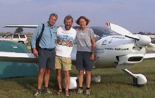 Phillip Sturm, Flemming Pedersen and Danielle Rentsch